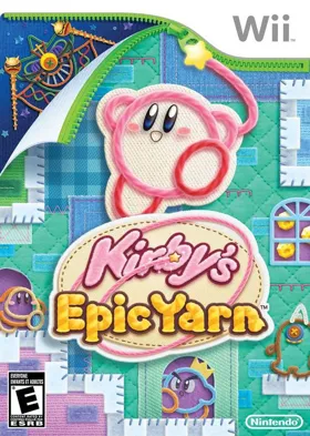 Kirby's Epic Yarn box cover front